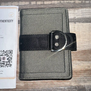 Christian Dior "Hardcore" bi-fold or compact wallet Certificate Of Authenticity